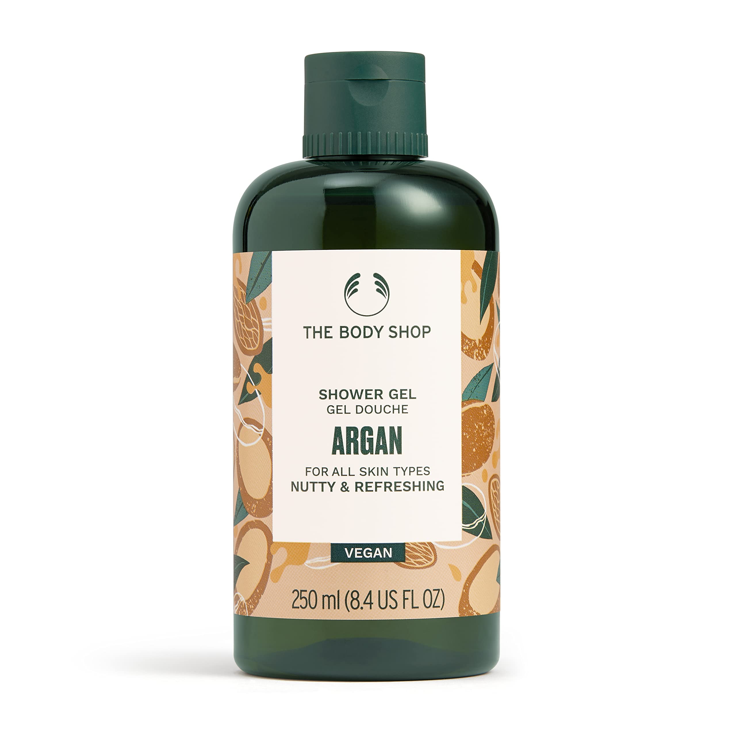 The Body Shop Wild Argan Oil Shower Gel, 8.4 Fl Oz (Pack of 1)