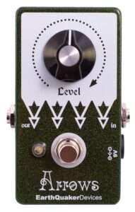 earthquaker devices arrows preamp booster guitar effects pedal