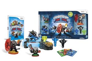 skylanders trap team dark edition starter pack - wii