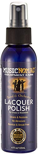 MusicNomad Lacquer Polish for Brass & Woodwind Instruments, 4 oz. (MN700)