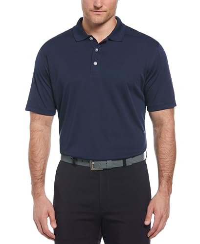 Callaway Men's Short Sleeve Core Performance Golf Polo Shirt with Sun Protection (Size Small-4X Big & Tall), Peacoat, 3X-Large