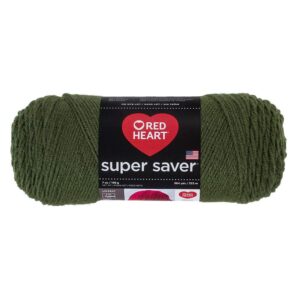 red heart super saver yarn 406 medium thyme