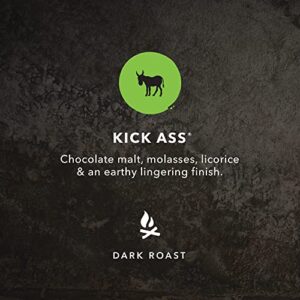 Kicking Horse Coffee, Kick Ass, Dark Roast, Ground, 10 Oz - Certified Organic, Fairtrade, Kosher Coffee