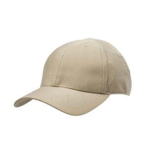 5.11 tactical men's taclite polyester cotton buckram lined uniform cap, tdu khaki, tdu green, 1 sz, style 89381