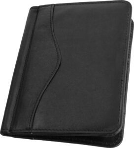 proactive sports g score golf 6 x 8 synthetic leather scorecard holder