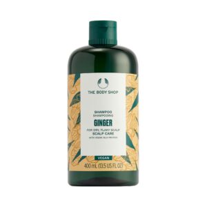 the body shop ginger scalp care shampoo, 13.5 fl oz