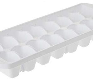 STERILITE FBA 72408012, Stacking Ice Cube Tray, White-1 Pack, No Size