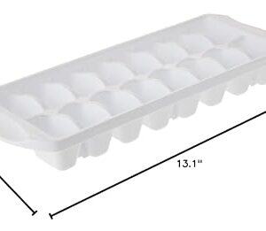 STERILITE FBA 72408012, Stacking Ice Cube Tray, White-1 Pack, No Size