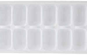 STERILITE FBA 72408012, Stacking Ice Cube Tray, White-1 Pack, No Size