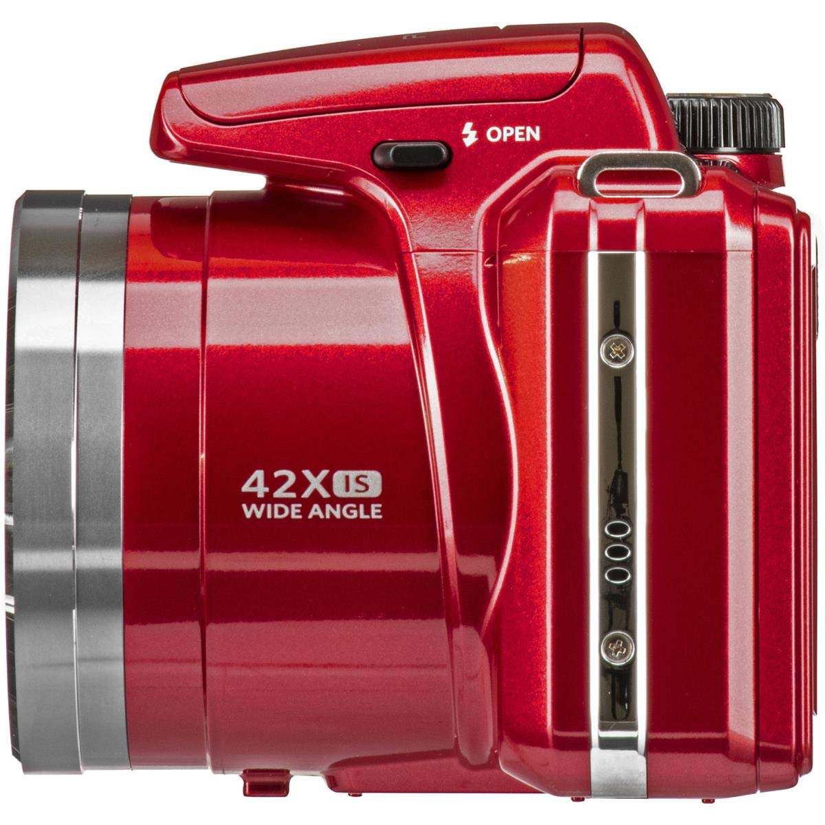 Kodak PIXPRO Astro Zoom AZ421-RD 16MP Digital Camera with 42X Optical Zoom and 3" LCD Screen (Red)