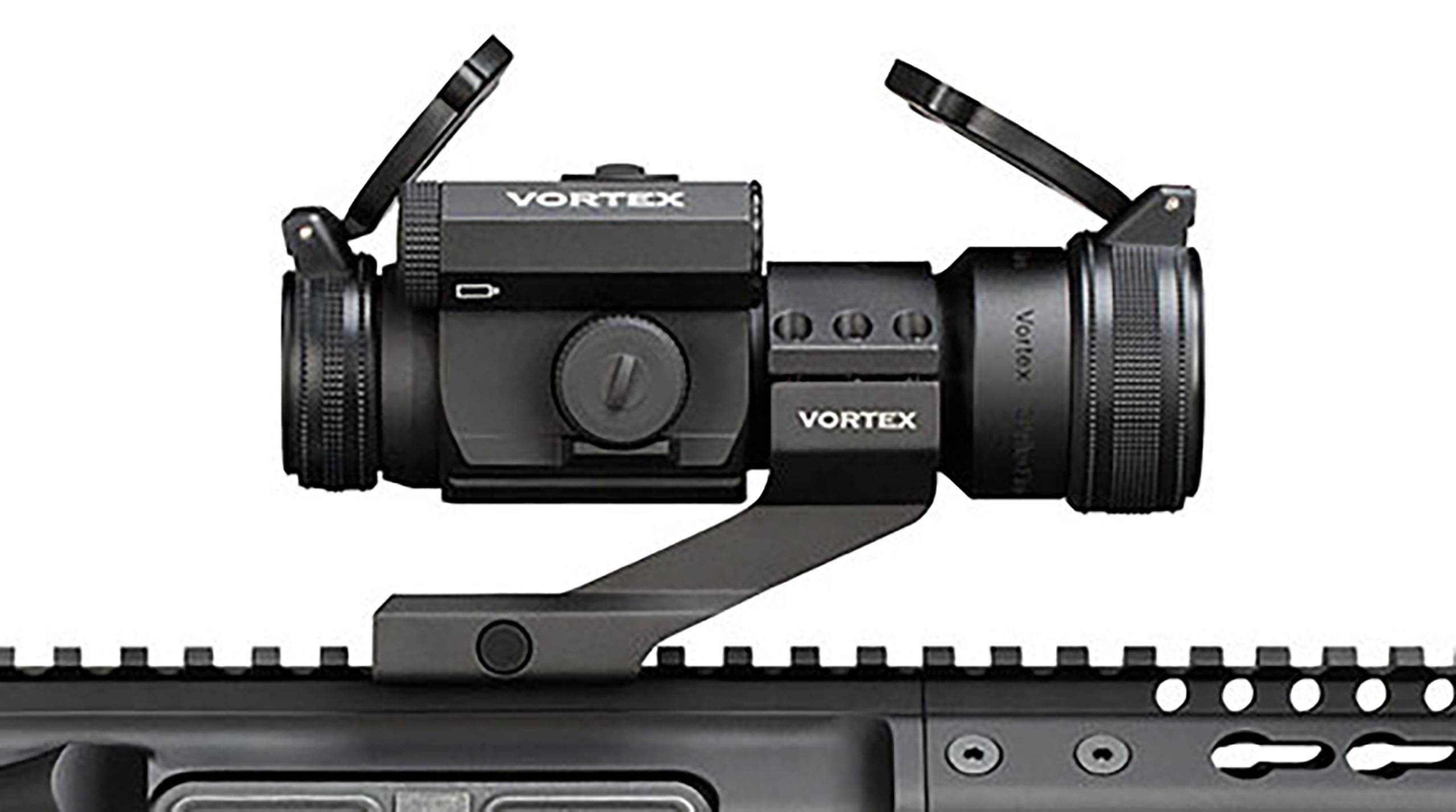 Vortex Optics Strikefire II Red Dot Sight - 4 MOA Red/Green Dot with Vortex Hat