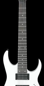 Ibanez GRG 7 String Solid-Body Electric Guitar, Right, White, Full (GRG7221WH)