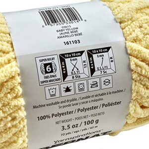 Bernat Baby Blanket Yarn (03615), Yellow