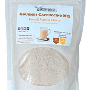 YANKEETRADERS, French Vanilla Cappuccino Mix, 1 Pound