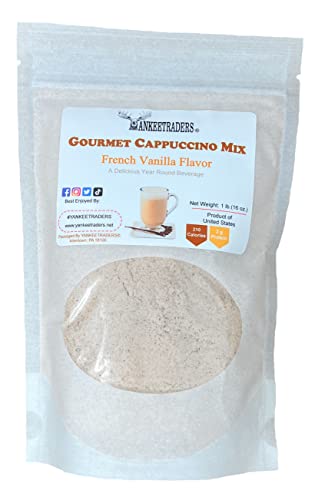 YANKEETRADERS, French Vanilla Cappuccino Mix, 1 Pound