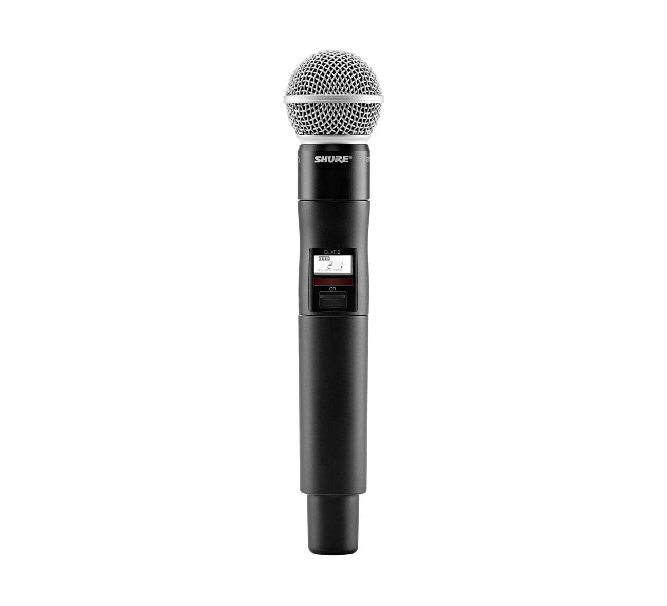 Shure QLXD2/SM58 Wireless Handheld Microphone Transmitter with SM58 Capsule (Receiver Sold Separately) - G50 Band