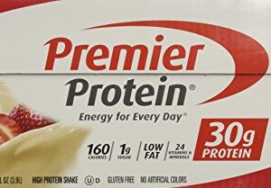 Premier Protein High Protein Shake, Strawberry Cream (11 Fl. Oz., 12 Pack), 132 Oz