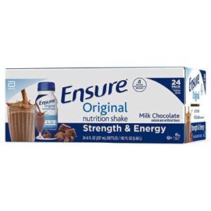 Ensure Original Nutrition Shake, Milk, 8 Chocolate 192 Fl Oz (Pack of 24)