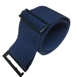 SkinniBelt For Women The Original Elastic No-Show Belt (Medium, Denim Blue) Invisible Belt With Premium Webbing Made In The USA