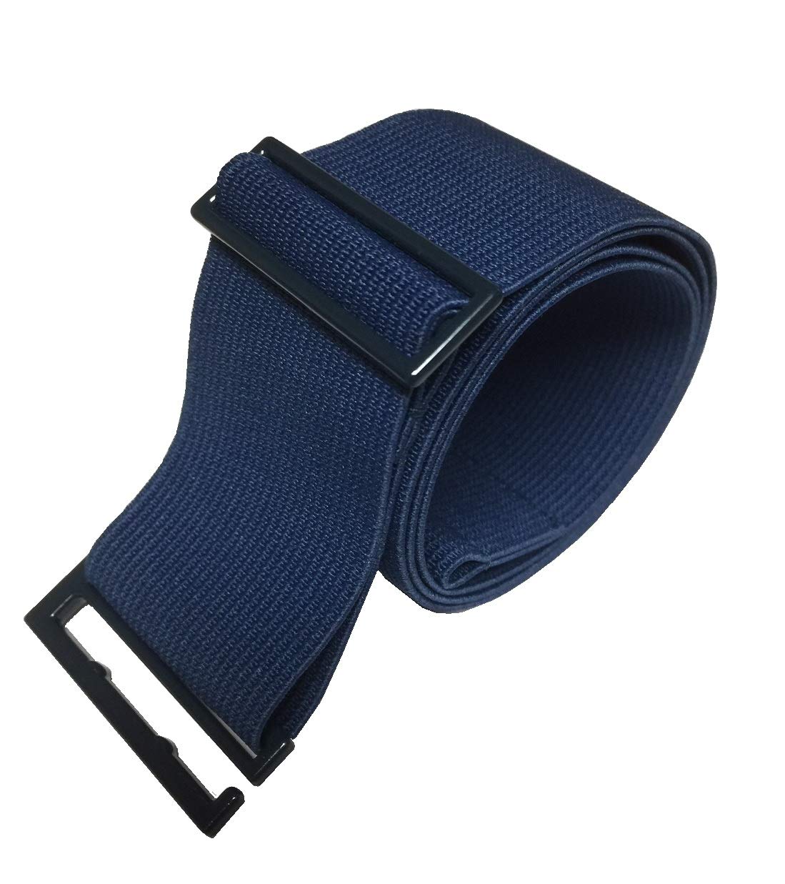 SkinniBelt For Women The Original Elastic No-Show Belt (Medium, Denim Blue) Invisible Belt With Premium Webbing Made In The USA