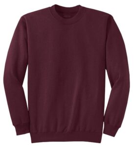 joe's usa- classic crewneck sweatshirt-4xl-maroon