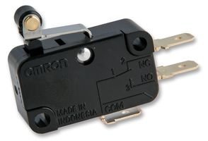 OMRON ELECTRONIC COMPONENTS V-10G5-1C24-K MICRO SWITCH, ROLLER LEVER SPDT 10A 250V (1 piece)