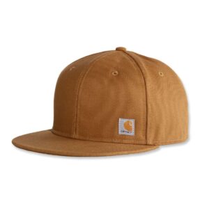 Carhartt Men's 100 Percent Cotton Duck Moisture Wicking Fast Dry Ashland Cap,Carhartt Brown,One Size