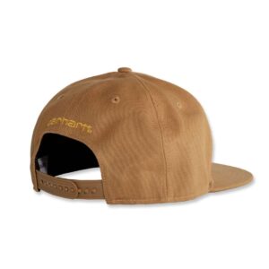 Carhartt Men's 100 Percent Cotton Duck Moisture Wicking Fast Dry Ashland Cap,Carhartt Brown,One Size