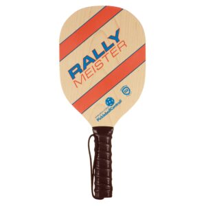 Rally Meister Wood Pickleball Paddle Bundle ( Set included 2 Paddles & 4 Balls )