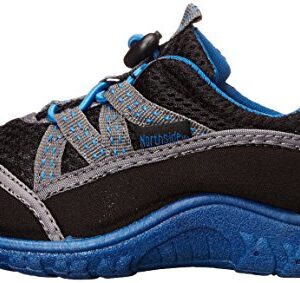 Northside Brille II Hiking Boot, Black/Blue, 6 M US Toddler