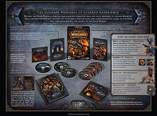 World of Warcraft: Warlords of Draenor Collector's Edition - PC/Mac