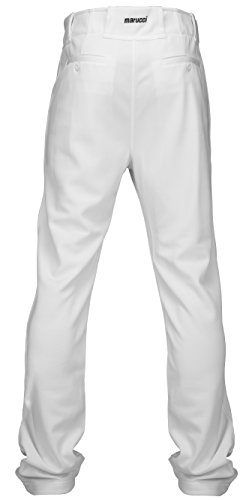 Marucci Adult Elite Double Knit Baseball Pant, White, XX-Large