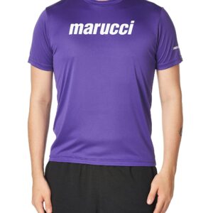 Marucci Youth Dugout Tee, Purple, Small