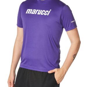 Marucci Youth Dugout Tee, Purple, Small