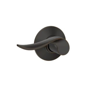 schlage f10 sac 716 sacramento passage lock lever, aged bronze