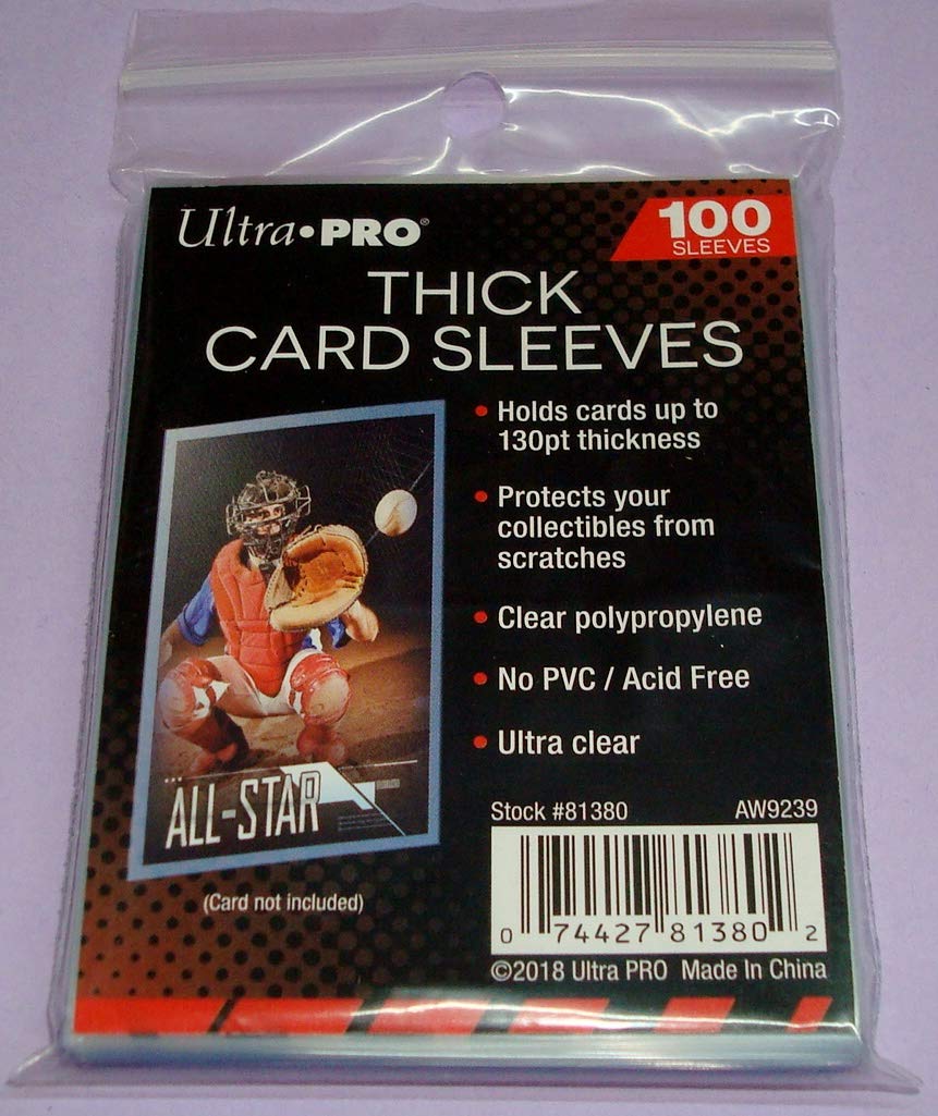 Ultra Pro Extra Thick Card Sleeves for Cards up to 100pt