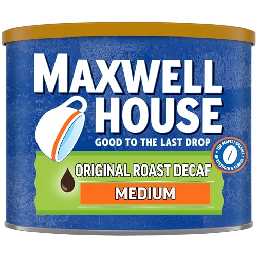 Maxwell House Decaf Original Medium Roast Ground Coffee (22 oz Canister)