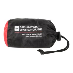 Mountain Warehouse Backpack Rain Cover Large 55-100L Orange