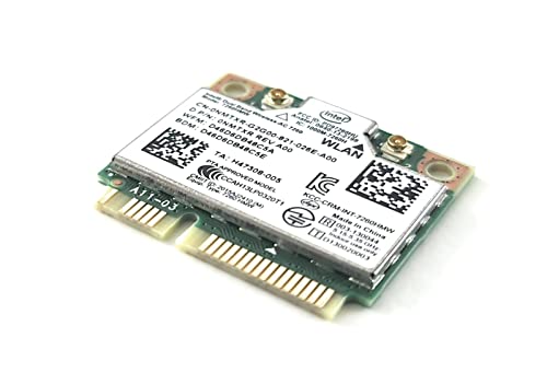 Intel 7260.HMW Dual Band Wireless-AC 7260 Network Adapter PCI Express Half Mini Card 802.11 b/a/g/n/ac