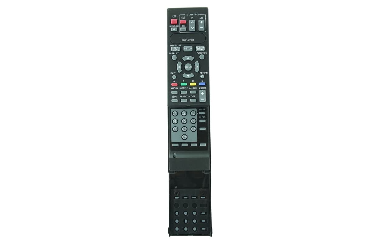 HCDZ Replacement Remote Control for Sharp GA768WJPA RRMCGA768WJPA BD-HP210 BD-HP210U BD-HP25U Blu-ray BD DVD AQUOS Disc Player