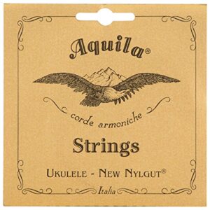 aquila new nylgut aq-42 banjo ukulele strings - high g - 1 set of 4