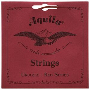 aquila red series aq-70 soprano ukulele string - low g - 4th string