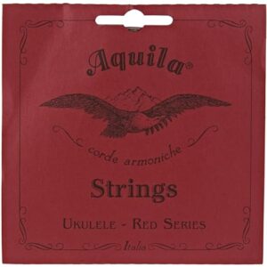 Aquila Red Series AQ-88 Tenor Ukulele Strings - Low G - 1 Set of 4