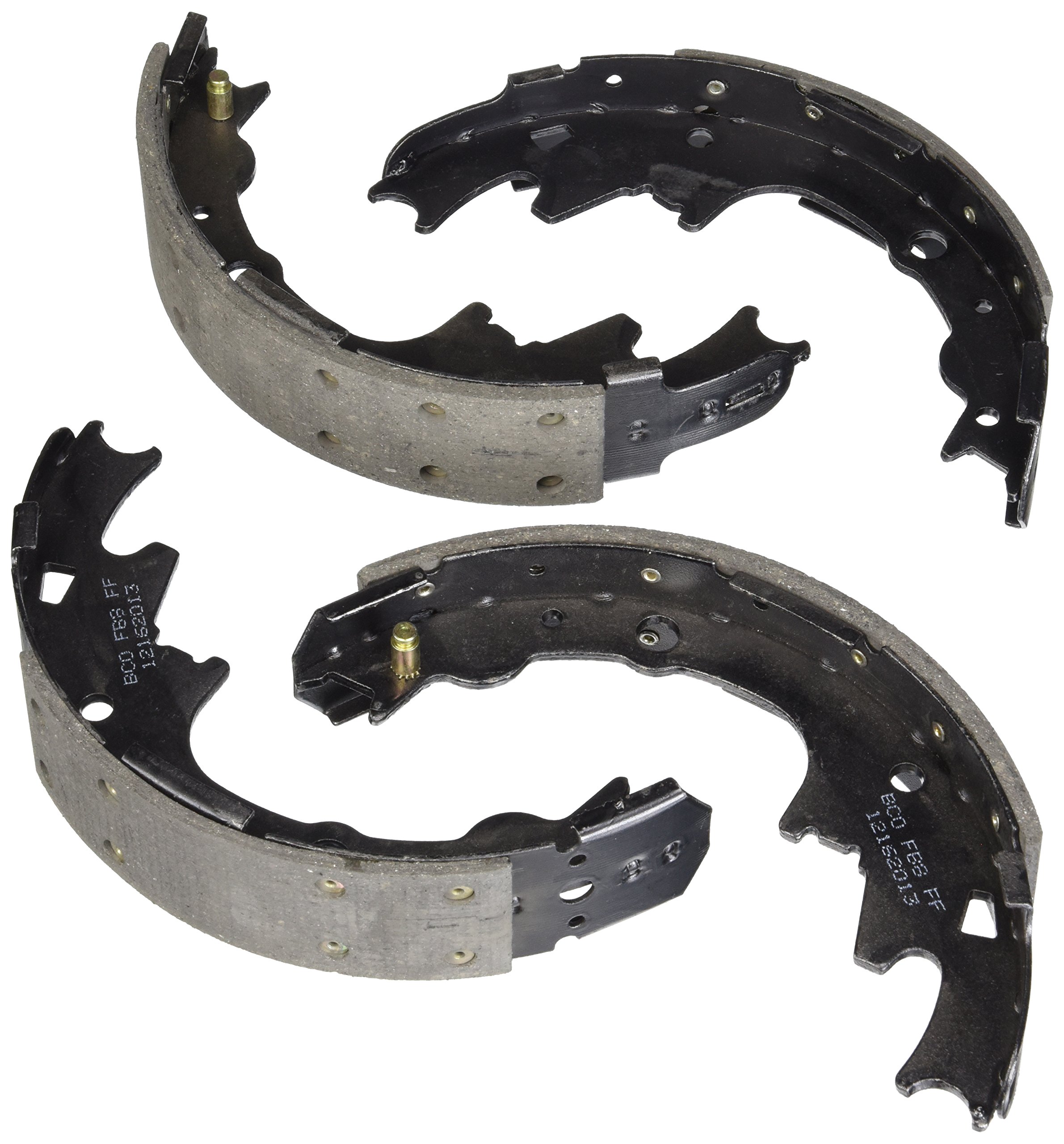 BOSCH BS704R Blue Drum Brake Shoe Set - Compatible With Select Ford Ranger; Mazda B2300, B2500, B3000, B4000; REAR