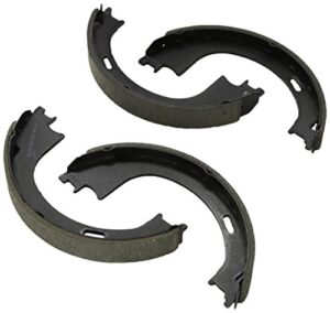 bosch bs752 blue parking brake shoe set - compatible with select ford expedition, f-150, f-250; lincoln blackwood, mark lt, navigator, town car