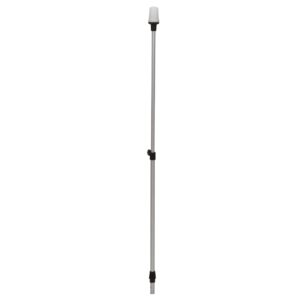 attwood 5610-48-7 Telescoping Pole Light, All-Around Light, Height-Adjustable 26-42 inches, 2 Mile 360-Degree Visibility, One Size