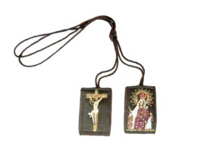 scapular or escapulario de jesus y la virgen del carmen our lady of mount carmel