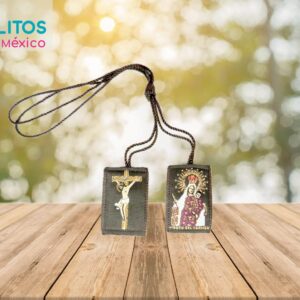 Scapular or Escapulario de Jesus y La Virgen Del Carmen Our Lady of Mount Carmel