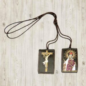 Scapular or Escapulario de Jesus y La Virgen Del Carmen Our Lady of Mount Carmel