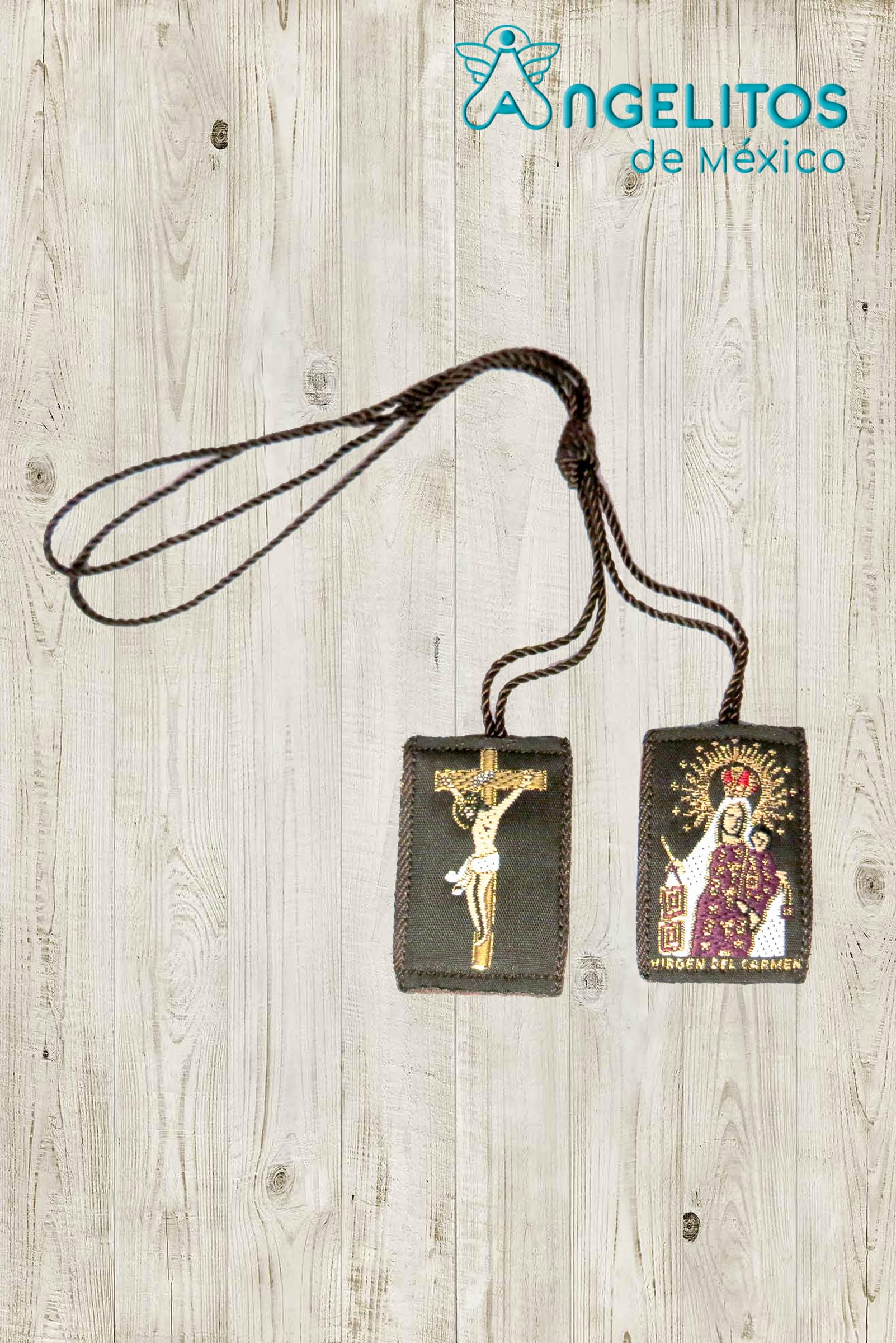 Scapular or Escapulario de Jesus y La Virgen Del Carmen Our Lady of Mount Carmel